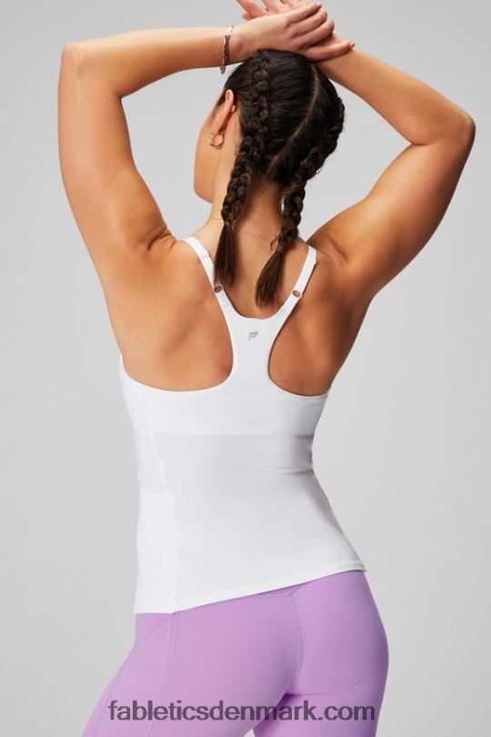 Fabletics Kvinder on-the-go indbygget bh tank PNX2T2177 klassisk hvid