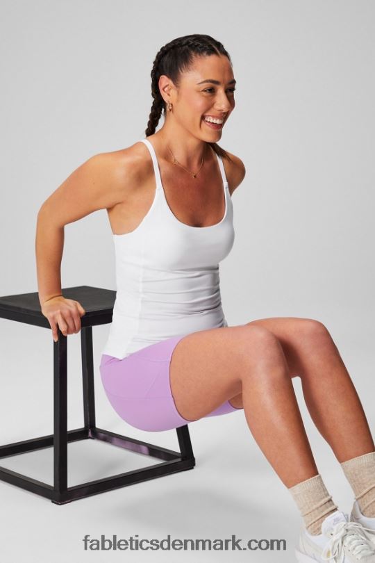 Fabletics Kvinder on-the-go indbygget bh tank PNX2T2177 klassisk hvid