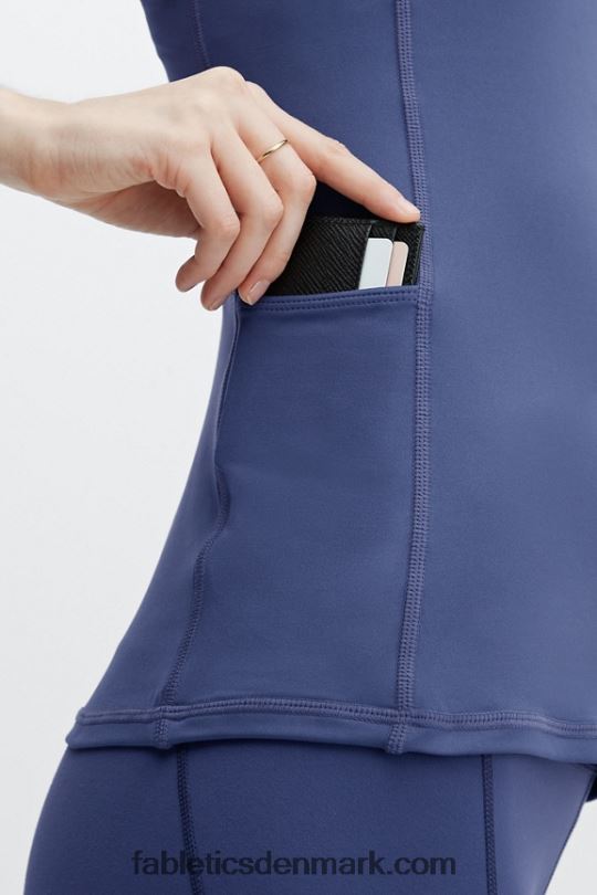 Fabletics Kvinder on-the-go indbygget bh tank PNX2T2179 dyb kobolt