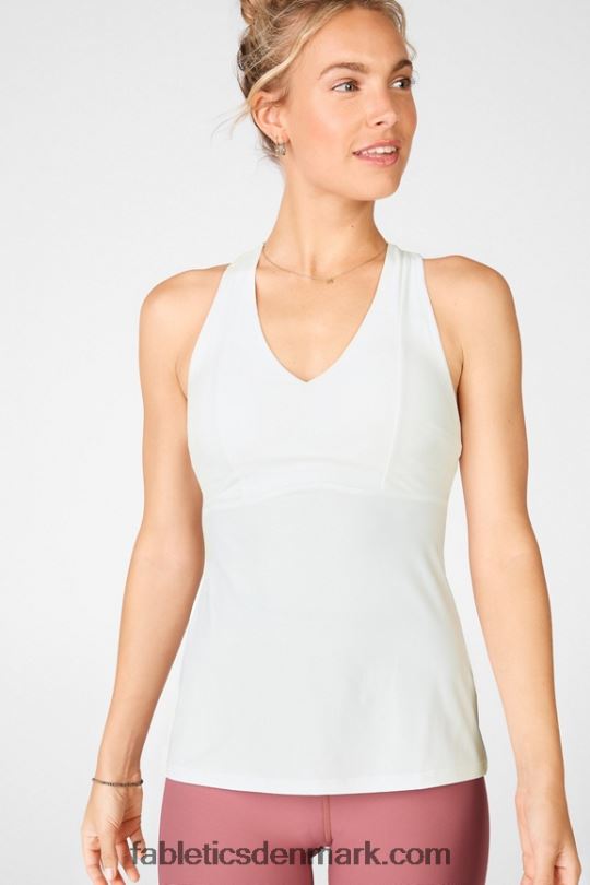 Fabletics Kvinder on-the-go indbygget tank PNX2T2366 porcelæn