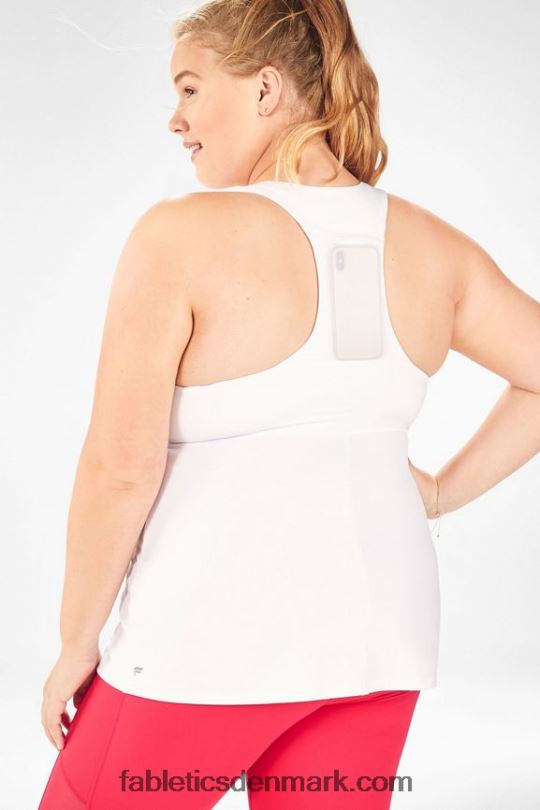 Fabletics Kvinder on-the-go indbygget tank PNX2T2371 hvid