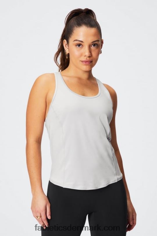 Fabletics Kvinder phoenix lite racerback tank PNX2T2182 mineralgrå