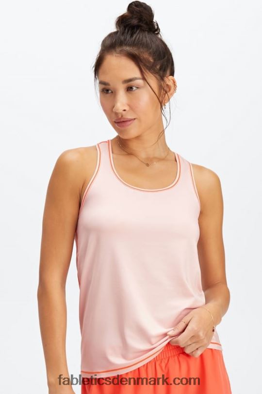 Fabletics Kvinder phoenix lite racerback tank PNX2T2184 blød skal/appelsin nektar