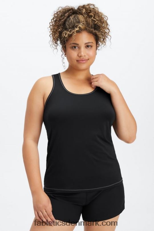 Fabletics Kvinder phoenix lite racerback tank PNX2T2187 sort