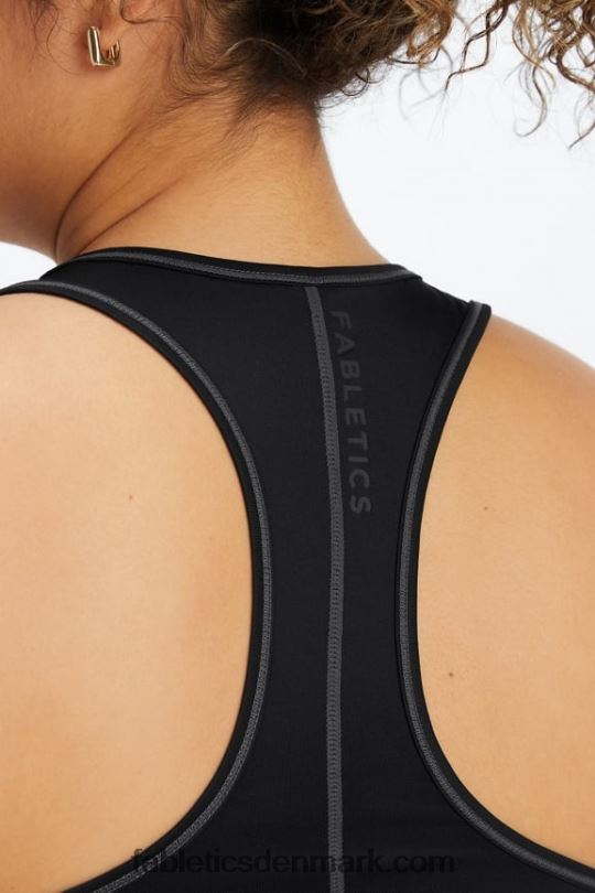 Fabletics Kvinder phoenix lite racerback tank PNX2T2187 sort