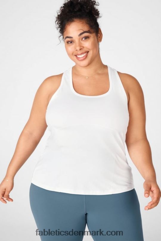 Fabletics Kvinder phoenix racerback tank PNX2T2301 hvid