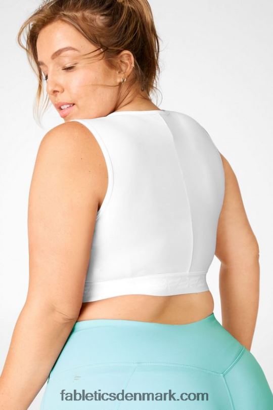 Fabletics Kvinder pia powertouch lys front twist tank PNX2T2391 hvid