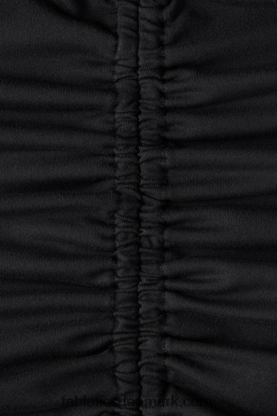 Fabletics Kvinder ruched indbygget bh tank PNX2T2150 sort