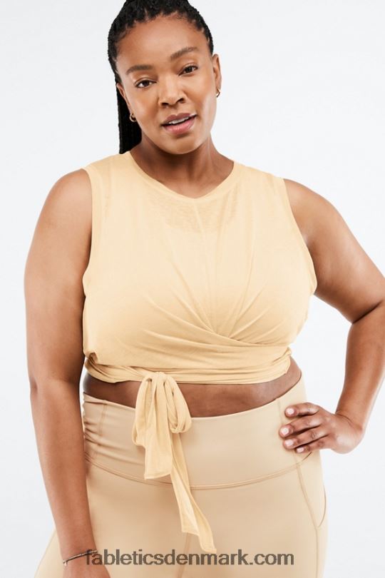 Fabletics Kvinder ryan binde op afgrødetank PNX2T2322 kystskov