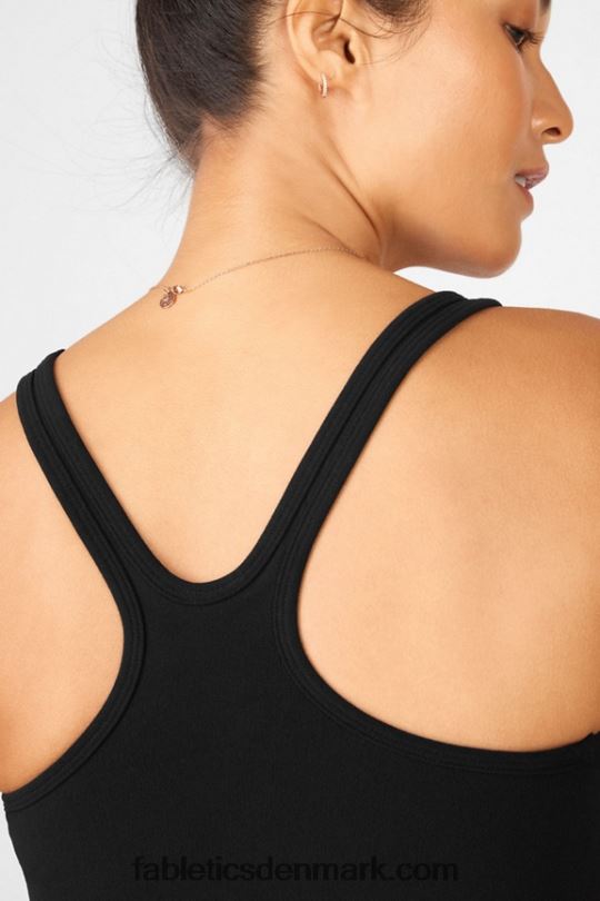 Fabletics Kvinder rylee sculptknit tank PNX2T2337 sort