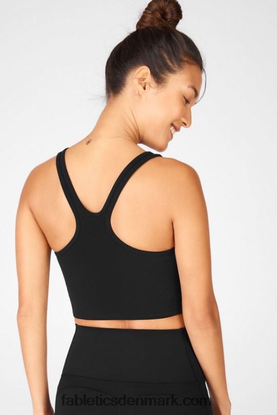 Fabletics Kvinder rylee sculptknit tank PNX2T2337 sort