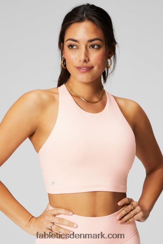 Fabletics Kvinder stropper åben bagtank PNX2T2164 lyserød smørcreme