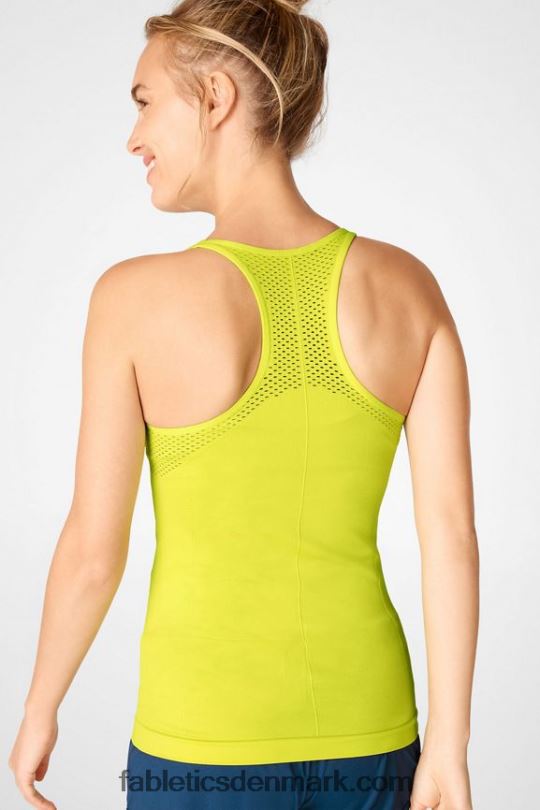 Fabletics Kvinder sync sømløs tank PNX2T2411 citron