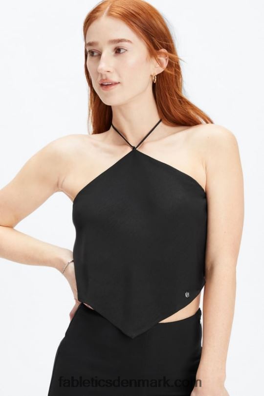 Fabletics Kvinder tørklæde top PNX2T2278 sort