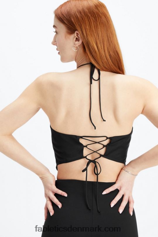 Fabletics Kvinder tørklæde top PNX2T2278 sort