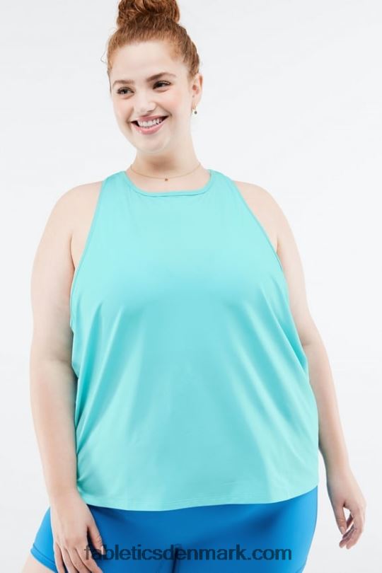 Fabletics Kvinder teagan racerback tank PNX2T2319 pool