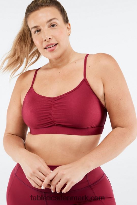 Fabletics Kvinder adley low impact sports bh PNX2T1654 cherry burst glans