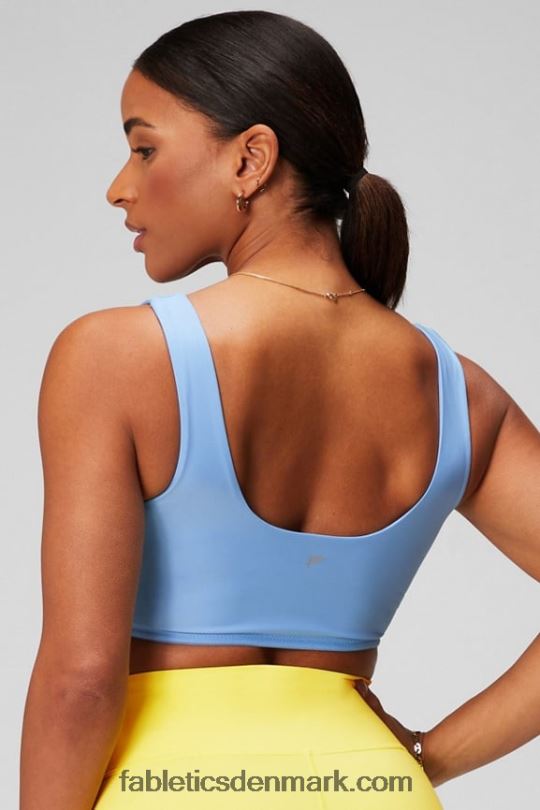 Fabletics Kvinder crossover sports-bh med lav slagkraft PNX2T1514 solskinsdag/bluebell