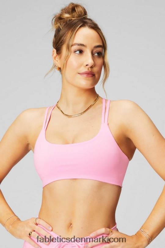 Fabletics Kvinder den vigtigste bh med lav effekt PNX2T1455 lys ballerina
