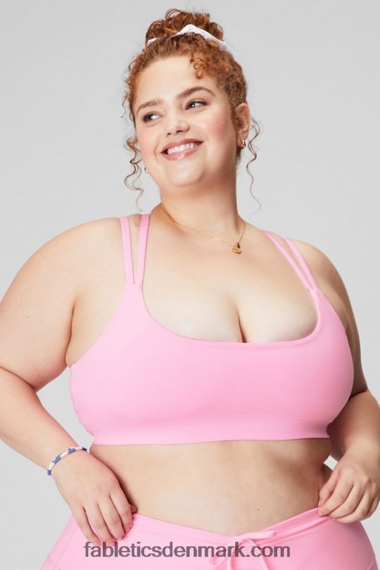 Fabletics Kvinder den vigtigste bh med lav effekt PNX2T1456 lys ballerina