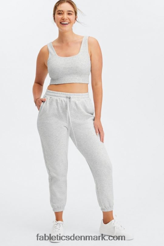 Fabletics Kvinder efterårs low impact sports bh PNX2T1599 lysegrå lyng