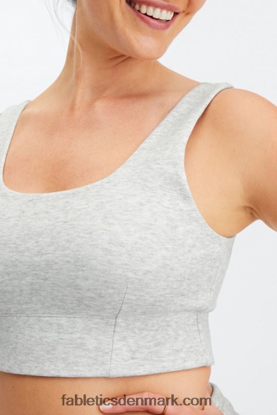 Fabletics Kvinder efterårs low impact sports bh PNX2T1599 lysegrå lyng
