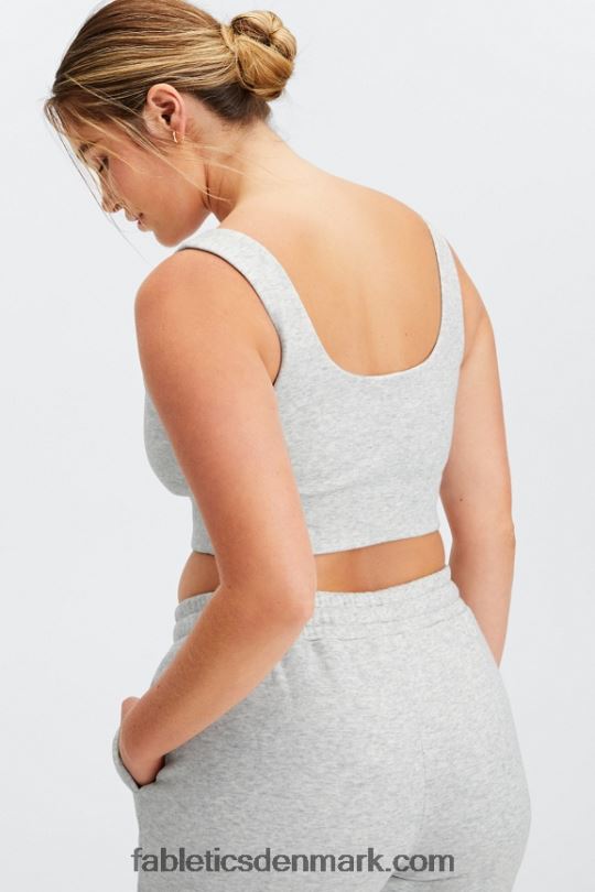 Fabletics Kvinder efterårs low impact sports bh PNX2T1599 lysegrå lyng