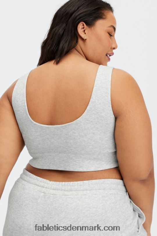 Fabletics Kvinder efterårs low impact sports bh PNX2T1600 lysegrå lyng