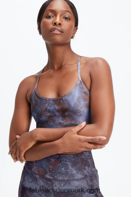 Fabletics Kvinder emersyn vendbar bralette PNX2T1580 interstellar/pulverblå
