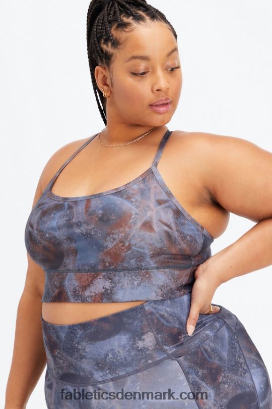 Fabletics Kvinder emersyn vendbar bralette PNX2T1581 interstellar/pulverblå