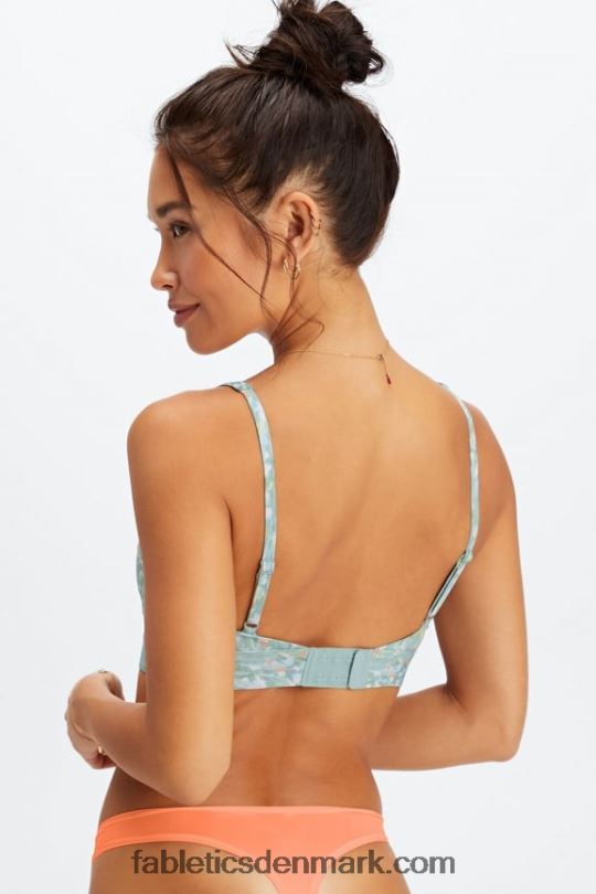 Fabletics Kvinder fin touch bralette med rund hals PNX2T1573 dagslys have