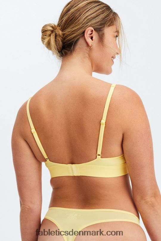 Fabletics Kvinder fin touch bralette med rund hals PNX2T1574 meyer