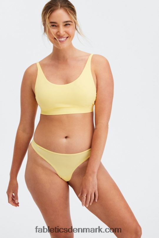 Fabletics Kvinder fin touch bralette med rund hals PNX2T1574 meyer