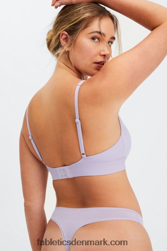 Fabletics Kvinder fin touch bralette med rund hals PNX2T1577 skygge