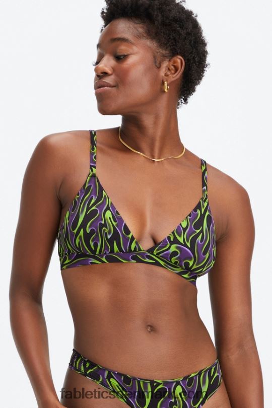 Fabletics Kvinder fin touch trekant bralette PNX2T1537 glød pige