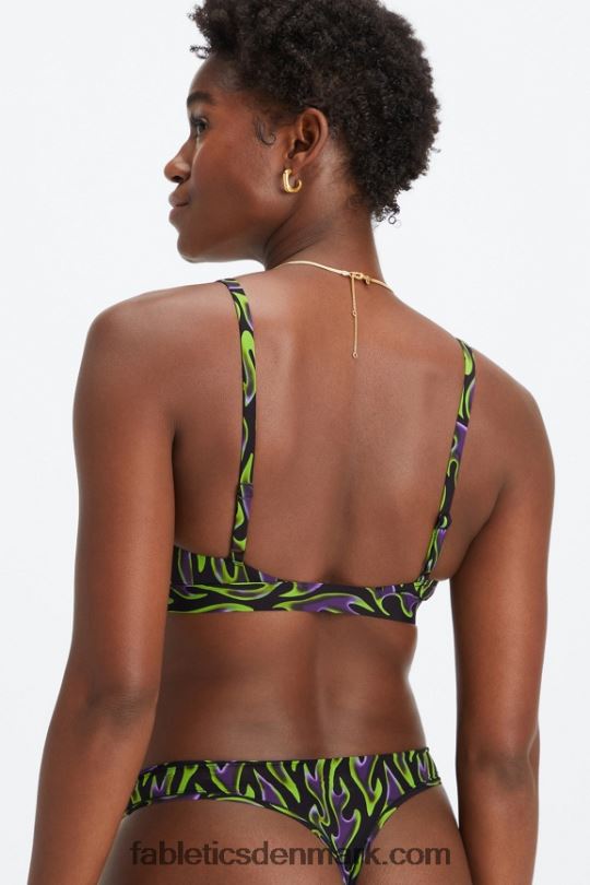 Fabletics Kvinder fin touch trekant bralette PNX2T1537 glød pige