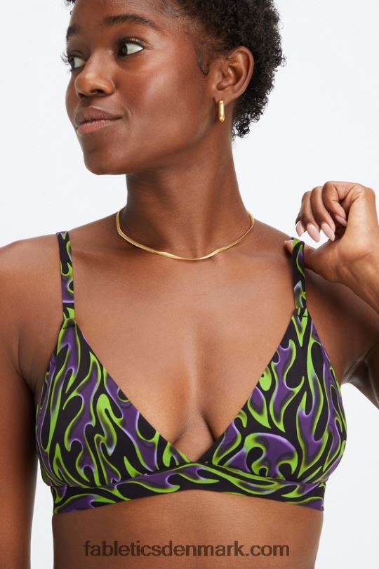 Fabletics Kvinder fin touch trekant bralette PNX2T1537 glød pige