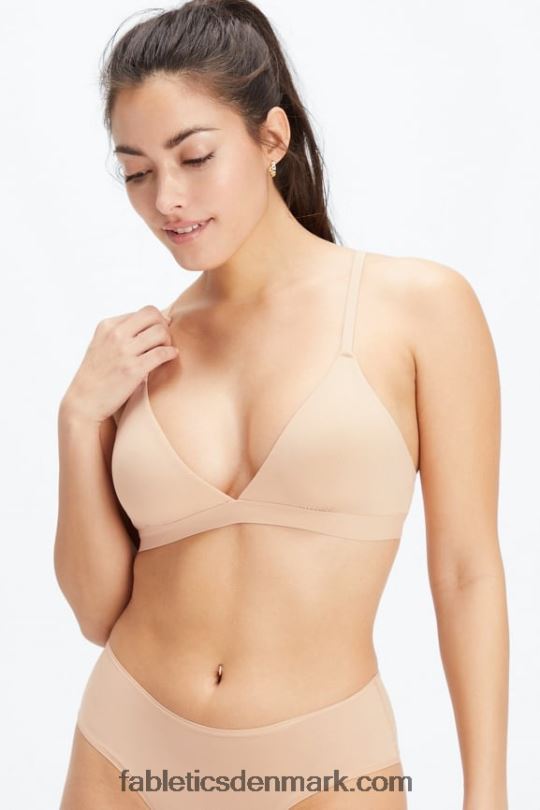 Fabletics Kvinder fin touch trekant bralette PNX2T1545 egetræ