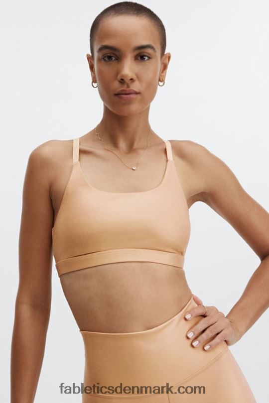 Fabletics Kvinder gia iriserende sports-bh med lav slagkraft PNX2T1630 iriserende ørken