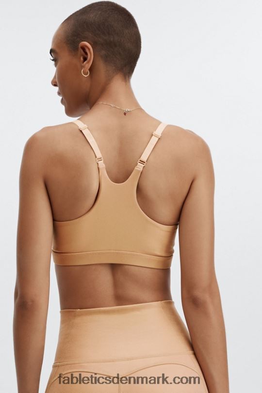 Fabletics Kvinder gia iriserende sports-bh med lav slagkraft PNX2T1630 iriserende ørken