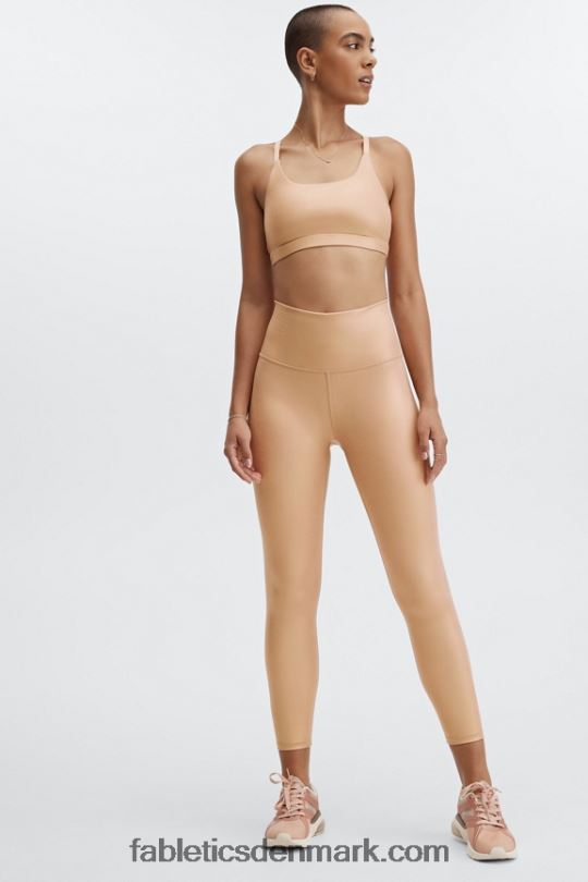 Fabletics Kvinder gia iriserende sports-bh med lav slagkraft PNX2T1630 iriserende ørken