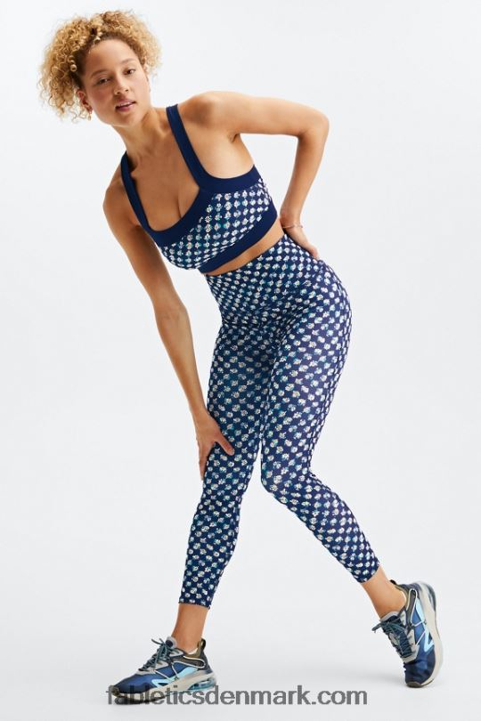 Fabletics Kvinder greta low impact sports bh PNX2T1626 daisy field check/deep navy