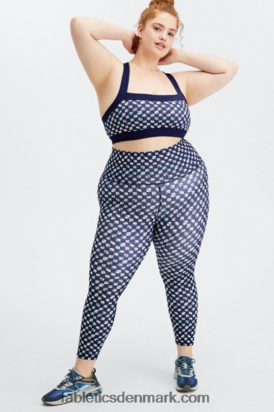 Fabletics Kvinder greta low impact sports bh PNX2T1627 daisy field check/deep navy