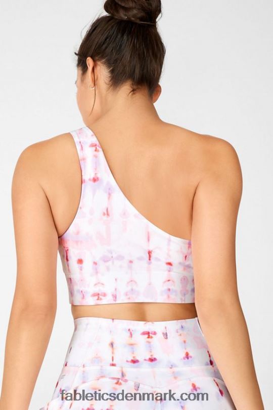 Fabletics Kvinder harlow en skulder vendbar sports-bh PNX2T1679 svaje/guava