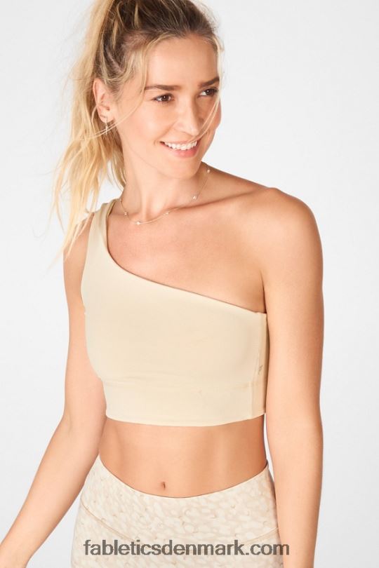 Fabletics Kvinder harlow en skulder vendbar sports-bh PNX2T1680 chill/creme puff