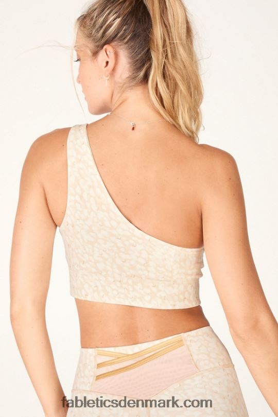 Fabletics Kvinder harlow en skulder vendbar sports-bh PNX2T1680 chill/creme puff