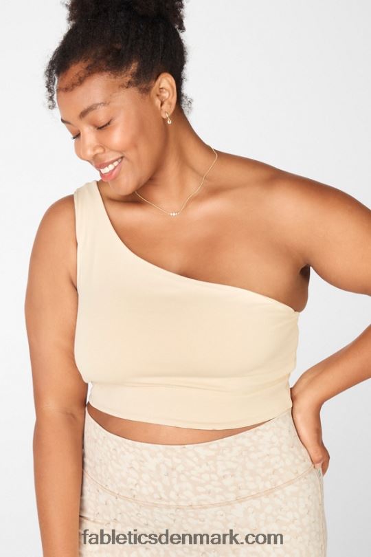 Fabletics Kvinder harlow en skulder vendbar sports-bh PNX2T1681 chill/creme puff