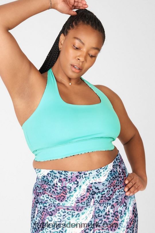 Fabletics Kvinder harlow grime vendbar sports-bh PNX2T1668 klitter/måneblå
