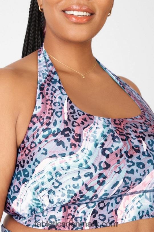 Fabletics Kvinder harlow grime vendbar sports-bh PNX2T1668 klitter/måneblå