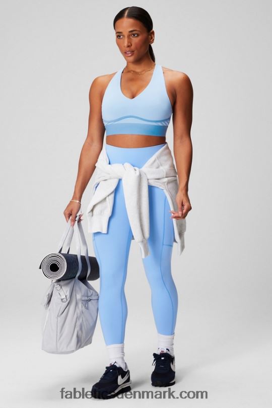 Fabletics Kvinder hele dagen hver dag bh 100 PNX2T1465 blåklokke/blå blomst